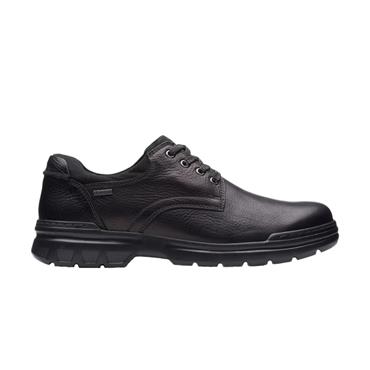 CLARKS ROCKIE WATERPROOF WIDE FIT SHOE-BLACK